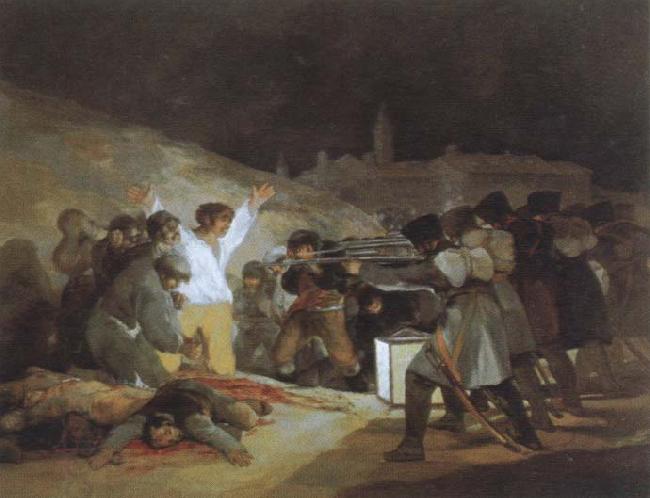 Francisco Goya the third of may 1808 oil painting picture
